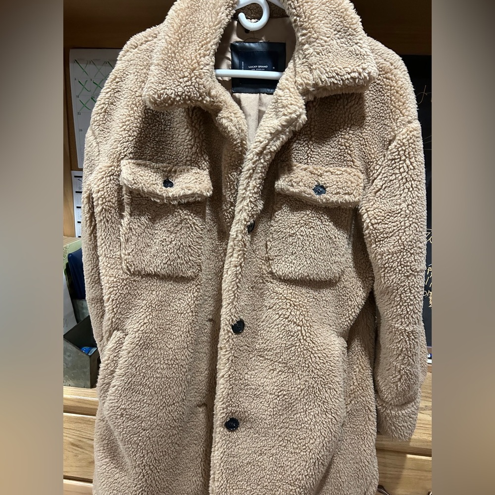 Lucky Brand Fur Jacket